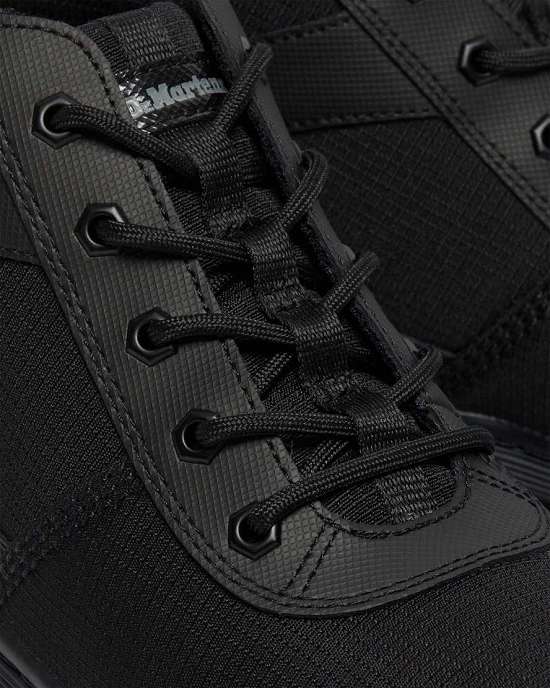 Botas Negras Dr. Martens Bonny Tech Utility Hombre Negros MX-93084